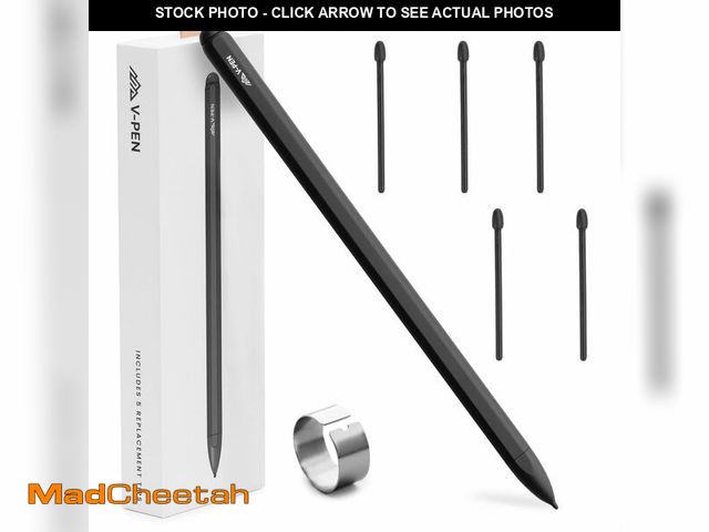 Lot 74-12718651 - V-Pen EMR Stylus Remarkable 2 Pen Replacement with Digital Eraser + 5 Tips | 4096 Pressure Level Sen...