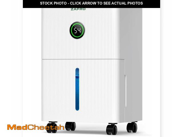 Lot 74-14306012 - ZAFRO 1600 Sq.Ft Dehumidifiers for Home and Basement with Drain Hose, Ultra Quiet 41dB, Energy Savin...