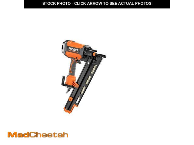 Lot 74-12560339 - *SEE DETAILS* Ridgid R350RHF 3-1/2 In. Round-Head Framing Nailer *SEE DETAILS*  - USED