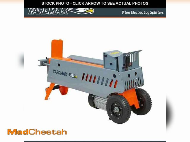 Lot 74-12559538 - YARDMAX 9-Ton 15 Amp Portable Electric Log Splitter - UNUSED