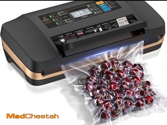 Lot 74-12197965 - 95kpa Vacuum Sealer Machine,Commercial Full Automatic Food Sealer,10-in-1 Sealing System with Double...