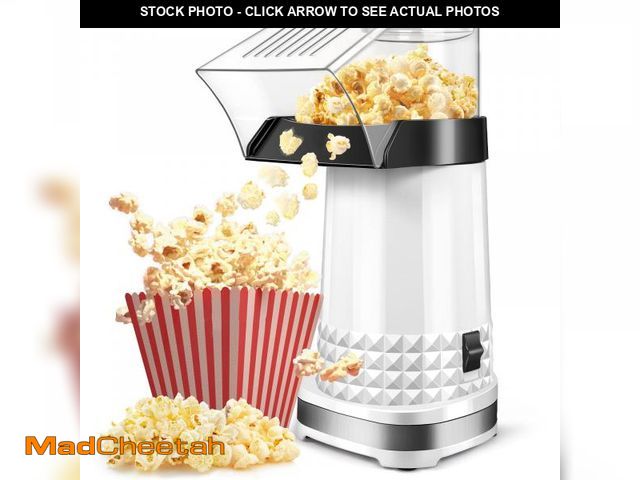 Lot 74-11549742 - Fast Hot Air Popper Popcorn Maker Machine, Popcorn Popper Electric Mini Popcorn Machine with Measuri...