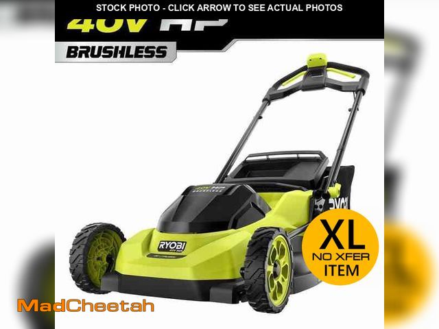 Lot 74-14559208 - RYOBI 40V HP Brushless 20 in. Cordless Battery Walk Behind Push Lawn Mower (Tool Only) - UNUSED
