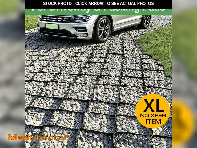 Lot 74-14448751 - Wellco 10 ft. x 16.5 ft. x 4 in. S Series Plastic Ground Geo Grid Driveway Ground Pavers Geocell 10 ...