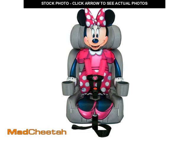 Lot 74-13735303 - KidsEmbrace Minnie Mouse 2-in-1 Combination Harness to Booster Car, Forward-Facing Harness, Booster,...