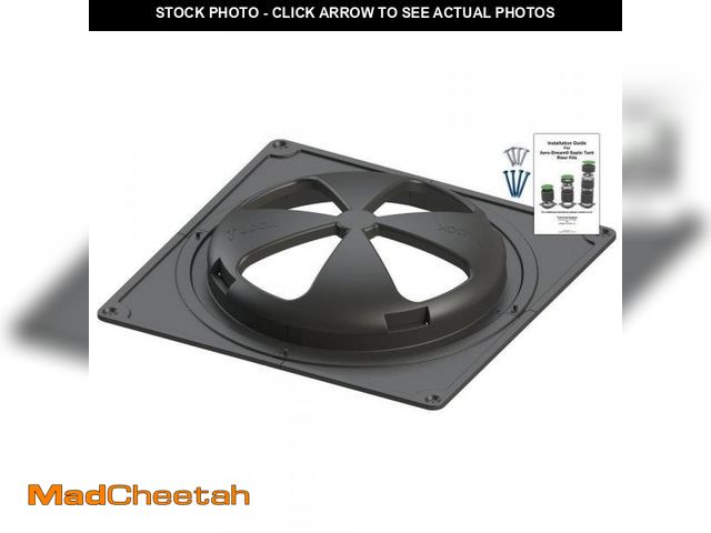 Lot 74-12364908 - Aero-Stream Septic Tank Riser Adapter Flange with Integral Safety Barrier - UNUSED