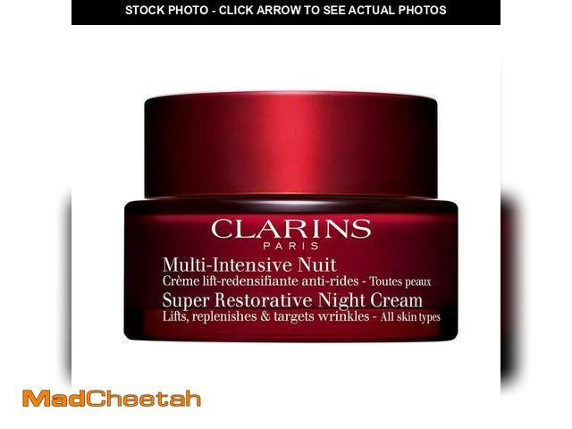 Lot 74-12601486 - Clarins Super Restorative Night Cream | Anti-Aging Moisturizer For Mature Skin Weakened By Hormonal ...