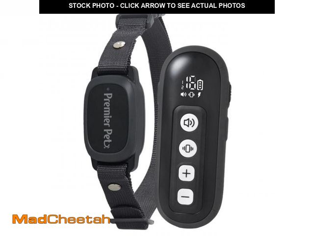 Lot 74-12427364 - Premier Pet Dog Static Collar - 1000ft Dog Training Collar with Remote Dogs - Rechargeable Waterproo...