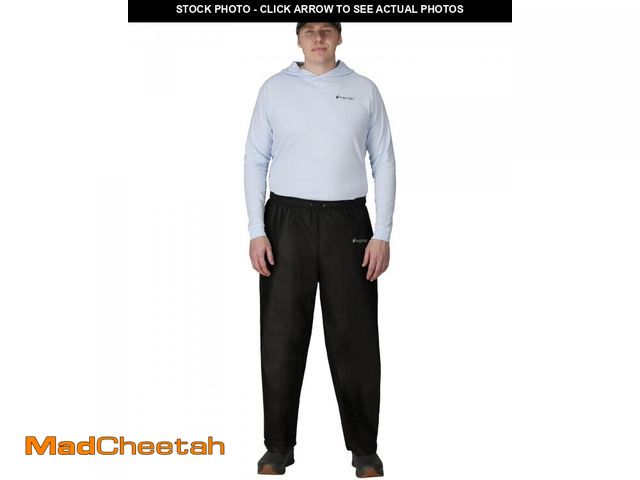 Lot 74-12147279 - FROGG TOGGS Men's Standard Classic Pro Action Waterproof Breathable Rain Pant, Black, Medium - UNUSE...