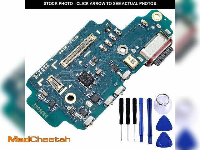 Lot 74-13715023 - Galaxy S24 Ultra 5G USB Charging Port Flex Cable Replacement SM-S928U Type C Charger Dock Board Flex...