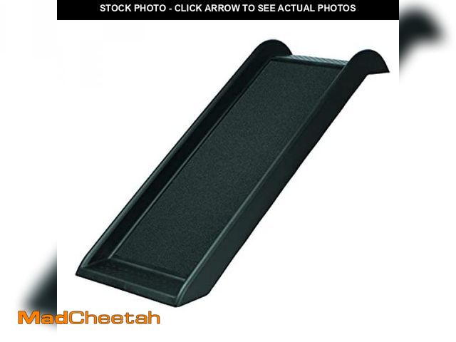 Lot 74-12367849 - TRIXIE 39-in Pet Ramp, Portable Dog Ramp for Small Cars and Furniture, Non-Skid Surface, Black - UNU...