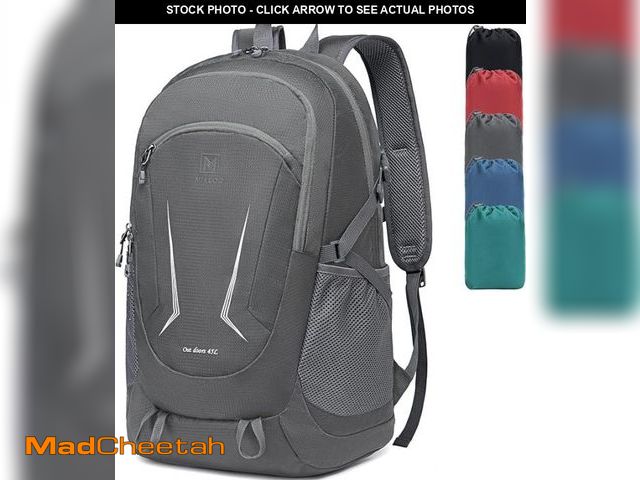 Lot 74-9958998 - MIYCOO Lightweight Packable Backpack for Travel, 45L Hiking Backpack, Daypack for Men and Women, Wat...