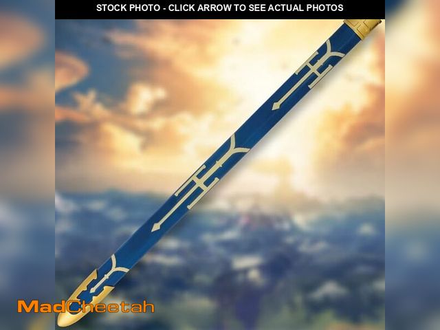 Lot 74-13710461 - sanshimoxing 43Ã¢â¬Â³White Metal Sword Stainless Steel Blade Suitable for LARP, Cosplay, Wall-Mount...