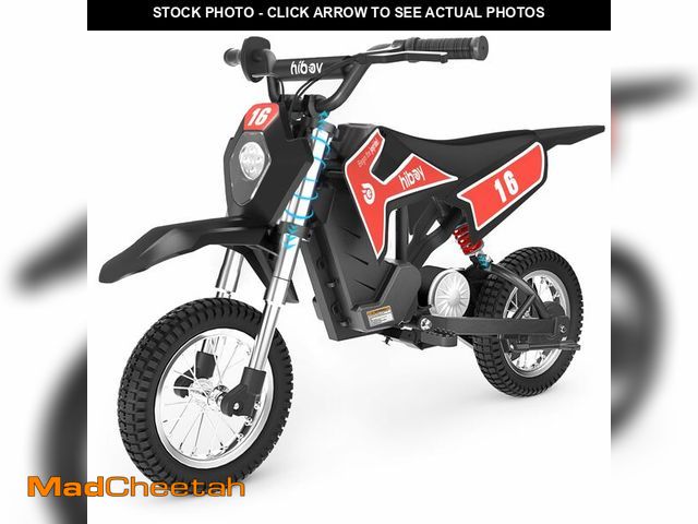 Lot 74-13070144 - Hiboy DK1 36V Electric Dirt Bike,300W Electric Motorcycle - Up to 15.5MPH &amp; 13.7 Miles Long-Rang...