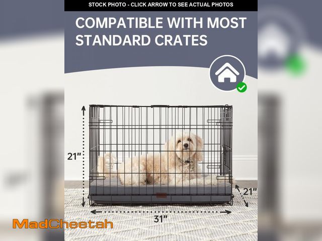 Lot 74-11554782 - Orthopedic Dog Beds for Small Dogs with Removable Washable Cover, Dog Crate Bed for XXL XL Large Med...