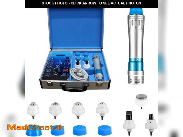 Lot 74-12326112 - Extracorporeal Shockwave Therapy Machine for Joint Muscle Pain Relief for Elbows,Foot Strains,Focuse...