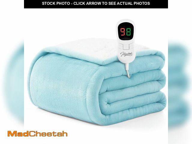 Lot 74-14209618 - Homemate Electric Heated Blanket Full Size - 72"x84" Heating Blanket Full Size 1/2/4/6/8 Hours Auto-...