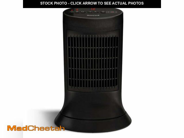 Lot 74-13043619 - Honeywell Digital Ceramic Compact Heater, New, Black, HCE311V - UNUSED