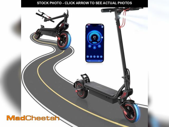 Lot 74-13743024 - iSinwheel 750W Electric Scooter, Top Speed 25 mph,10" Foldable E-Scooter for Adults with 48V 14Ah Ba...