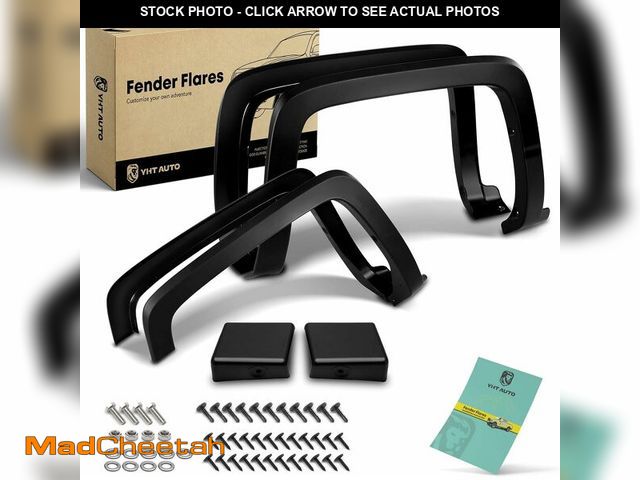 Lot 74-14613234 - YHTAUTO OE Factory Style Fender Flares w/Hardware Kit for Chevy - UNUSED