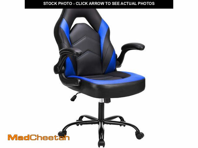 Lot 74-12670452 - edx Gaming Chair, Computer Chair Ergonomic Office Chair PU Leather Desk Chair Executive Adjustable S...
