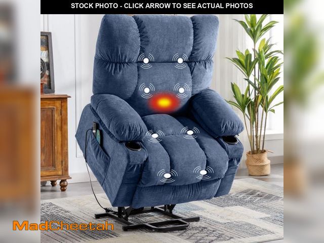 Lot 74-12252115 - JONPONY Power Lift Recliner Chair Recliners for Elderly with Heat and Massage Recliner Chair for Liv...