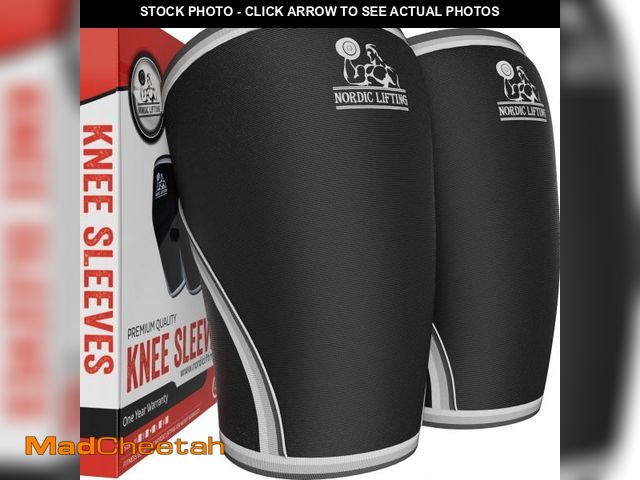 Lot 74-12440236 - Nordic Lifting Knee Sleeves (1 Pair) Support &amp; Compression for Weightlifting, Powerlifting &amp;...