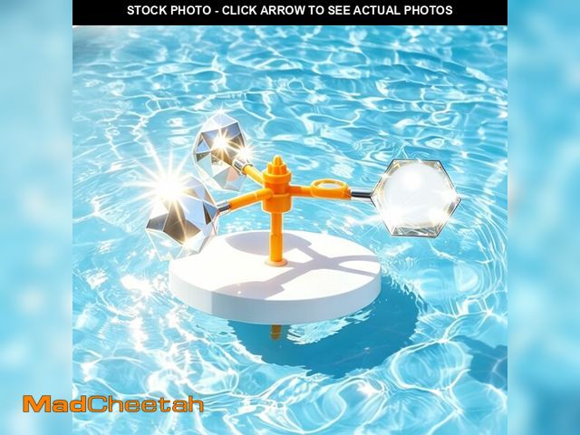 Lot 74-14270304 - Mqiielle Duck Deterrent for Pool Floating Reflective Bird Scare Device, Automatic Swinging, Keep Bir...