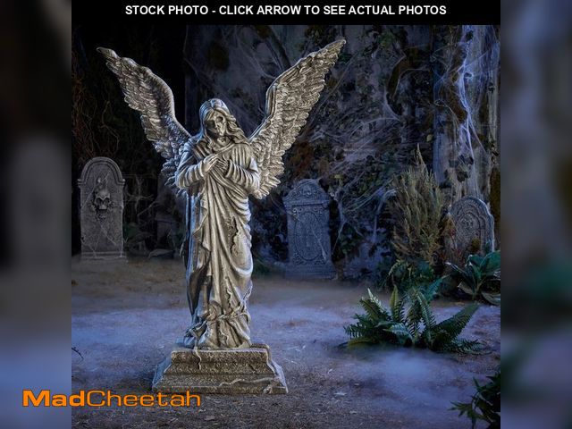 Lot 74-14593272 - Home Accents Holiday 5 FT Angel of Death Monument 26PA05423 - UNUSED