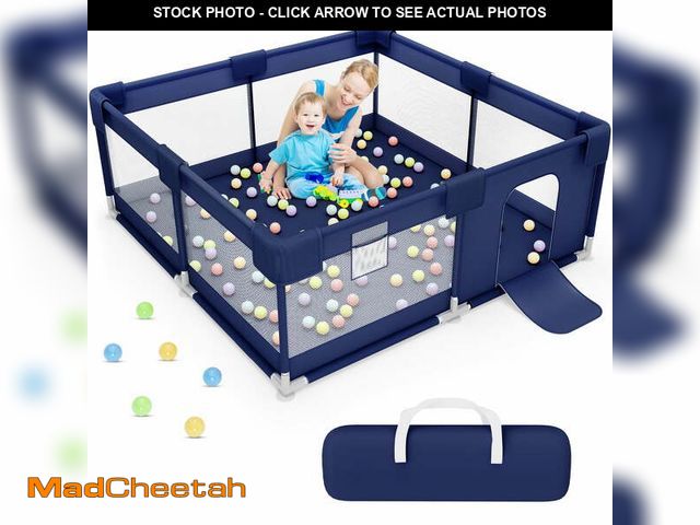 Lot 74-12849744 - babyeap Baby Playpen,50x50 Inch Baby Playards for Babies and Toddlers,Fence Baby Play Yards for Indo...