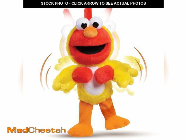 Lot 74-12862243 - Sesame Street Chicken Dance Elmo Feature 13 Inch Plush, Dancing Plush, Stuffed Animal, Kids Toys for...