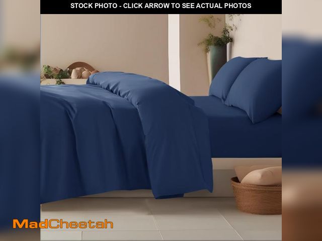 Lot 74-12120824 - Shilucheng 100% Cotton Queen Size Sheets Set - 1500 Thread CountÃ¯Â¼ÅLuxury Egyptian Cotton Bed She...