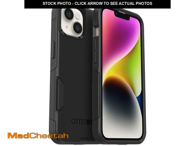 Lot 74-12704440 - OtterBox iPhone 14 &amp; iPhone 13 Commuter Series Case - BLACK , slim &amp; tough, pocket-friendly,...