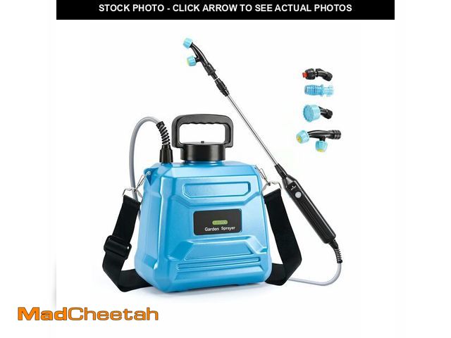 Lot 74-14293267 - 1.3 Gallon Battery Powered Garden Sprayer, Electric Plant Sprayer - USED