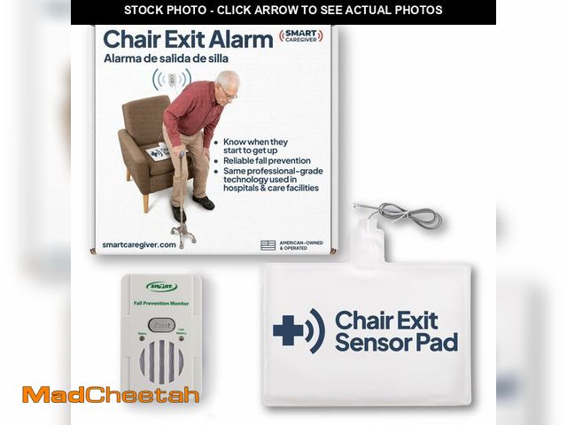 Lot 74-14064692 - Smart Caregiver Fall Prevention Monitor and Weight Sensing Chair Pad - Alerts Caregiver When They Ge...