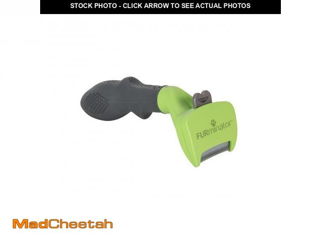 Lot 74-12114900 - FURminator Small Dog Undercoat deShedding Tool, Long Hair, Reduces Loose Hair from Shedding - UNUSED