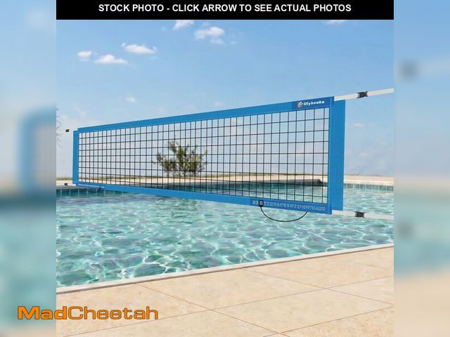 Lot 74-14479272 - Olybeaka Pool Volleyball Net Only, Reinforced Anti-UV Replacement Pool Volleyball Net with Scoring C...