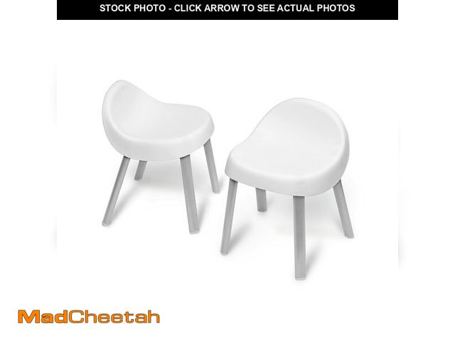 Lot 74-14279039 - Skip Hop Toddler's Activity Chairs, Set of 2, Metal, White - UNUSED