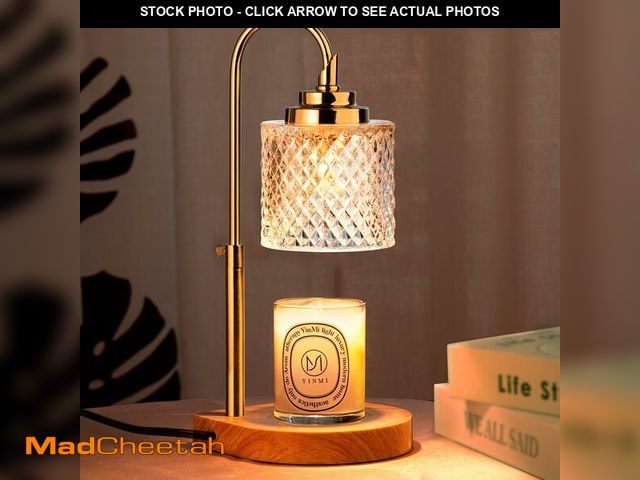 Lot 74-13572806 - NVRGIUP Candle Warmer Lamp, Latest Upgraded Candle Lamp Warmer with 2-4-8H Timing, 4-Level Dimming, ...