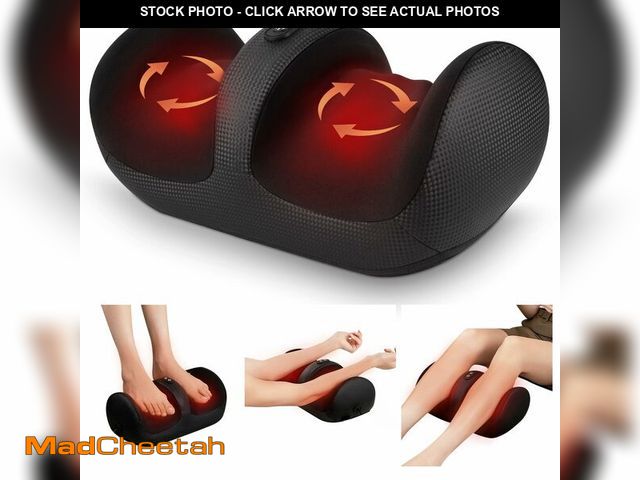 Lot 74-13628146 - Nekteck Foot Massager with Heat &amp; Foot Roller, Shiatsu Calf Leg Massager for Circulation and Neu...