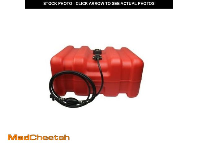 Lot 74-12155374 - (MISSING HOSE) Marine Fuel Tank  14.53 Gallon/55L  Portable Boat Fuel Gas Tank for Outboard Engine B...