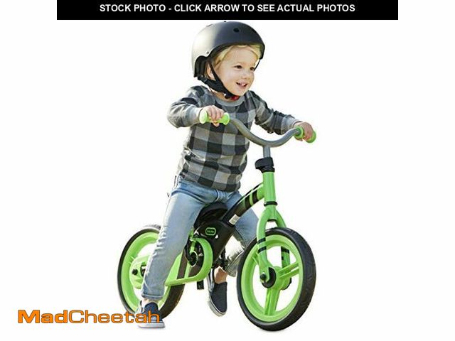 Lot 74-12829025 - Little Tikes My First Balance-to-Pedal Training Bike for Kids in Green, Ages 2-5 Years, 12-Inch, 649...