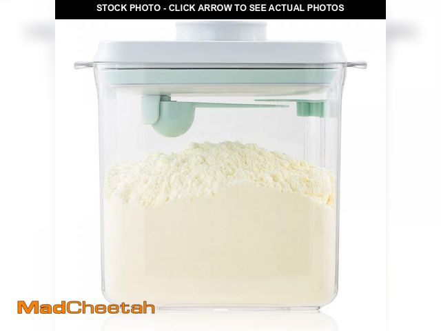 Lot 74-12314269 - Tourdeus Formula Container - 1700ml Pop Top Milk Powder Container, BPA-Free Airtight Formula Dispens...