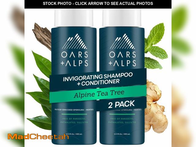 Lot 74-13546690 - Oars + Alps Men's Sulfate Free Hair Shampoo for Men &amp; Women, Shampoo for Hair Infused with Witch...