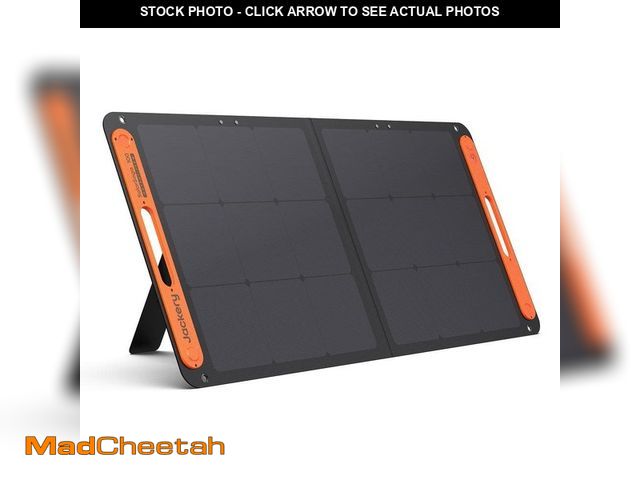 Lot 74-12939482 - Jackery Solar Saga 100-Watt Portable Solar Panel, Weather Resistant - UNUSED