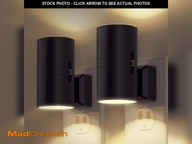 Lot 74-12309026 - L LOHAS LED Night Light Plug in, Modern Night Lights Plug into Wall, Dusk to Dawn Sensor, Soft White...