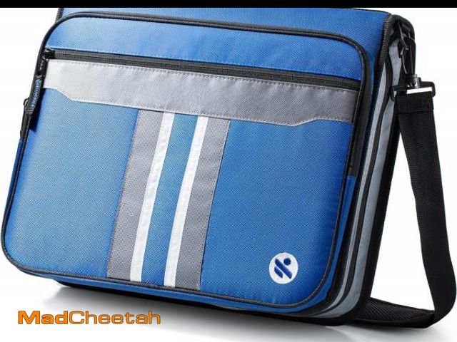 Lot 74-12328188 - Kinbashi 2-Inch 3 Rings Zipper Binder, Holds 15-Inch Laptop, Handle and Shoulder Strap Included, Blu...
