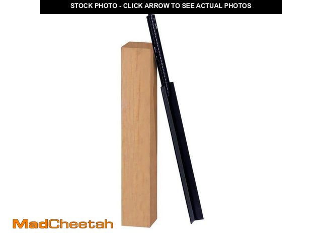 Lot 74-12690698 - *DIRTY* In-ground Post Anchor Kit, Wood and Steel *DIRTY*  - USED