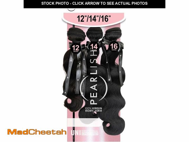 Lot 74-13719573 - Sensationnel Pearlish multi bundle - euro body deep pearl conditioned 15a soft remy beauty supply se...