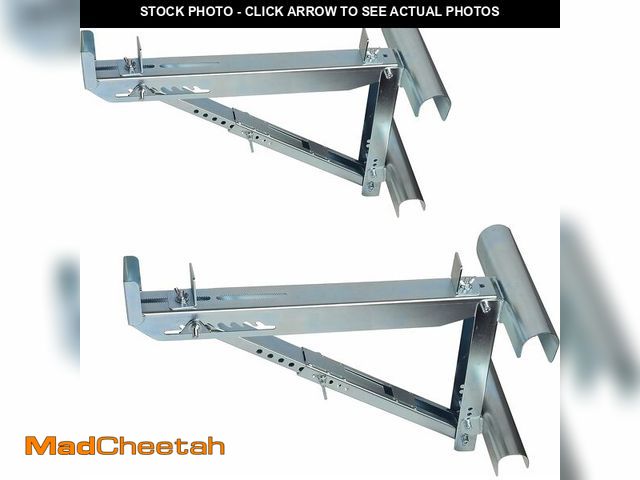 Lot 74-13696447 - Delmoar Ladder Jacks Scaffold Bracket, Two-Rung Short Body Extension Ladder Jack for Working Stage (...